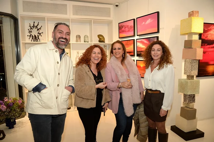 Beyrouth Skylights Solo Exhibition by Desiree Sadek at Chaos Art Gallery
