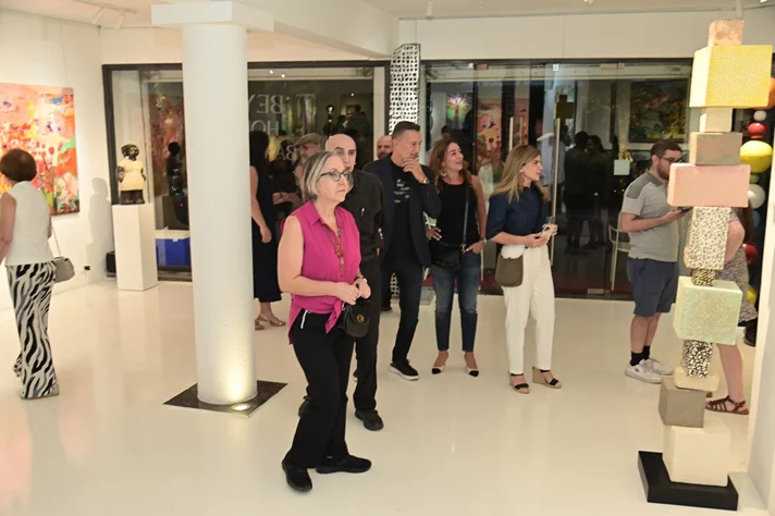 BEYTI Hoda Baalbaki Solo Exhibition at Chaos Art Gallery