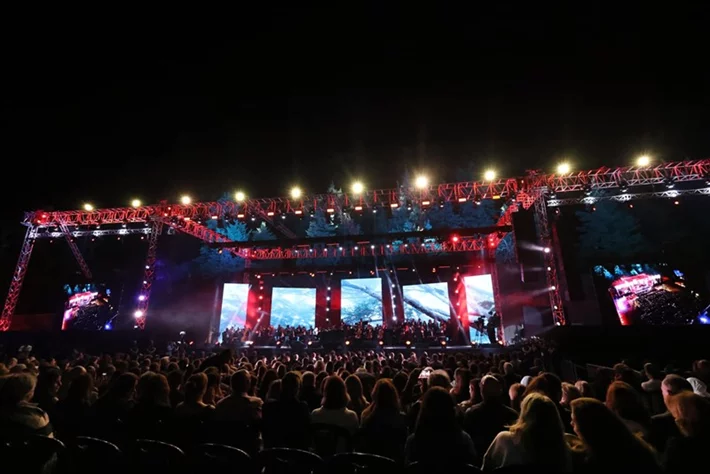 Ghassan Rahbani and his Symphonic Orchestra at Ehdeniyat Festival