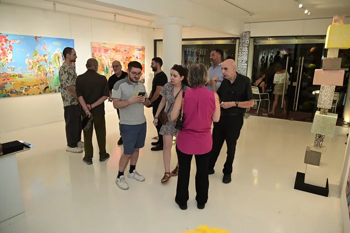 BEYTI Hoda Baalbaki Solo Exhibition at Chaos Art Gallery