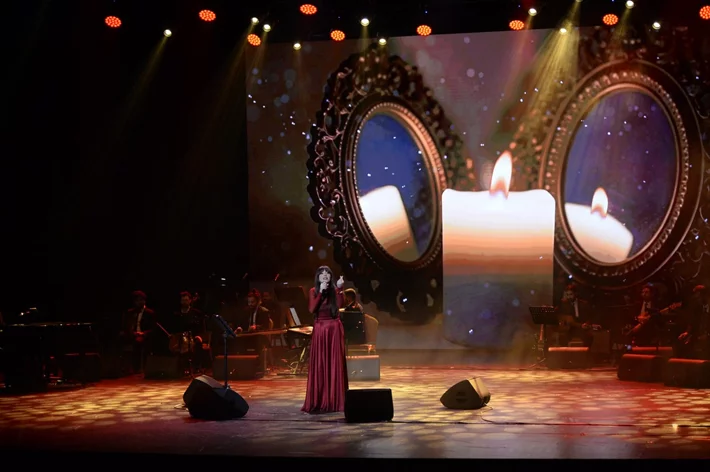 Abeer Nehme at Casino du Liban