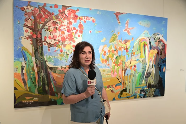 BEYTI Hoda Baalbaki Solo Exhibition at Chaos Art Gallery
