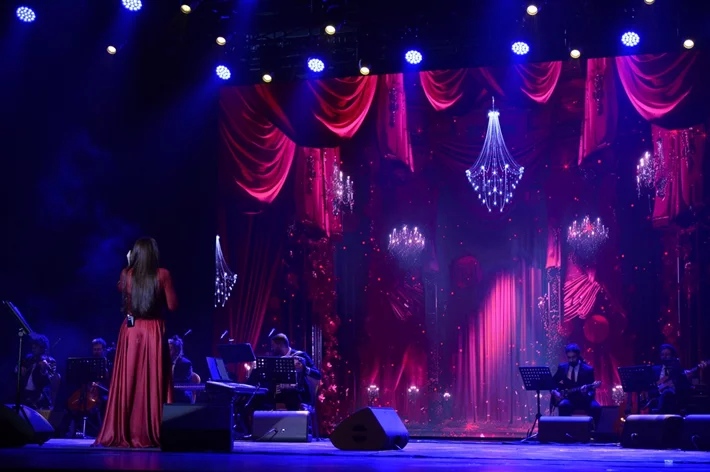 Abeer Nehme at Casino du Liban