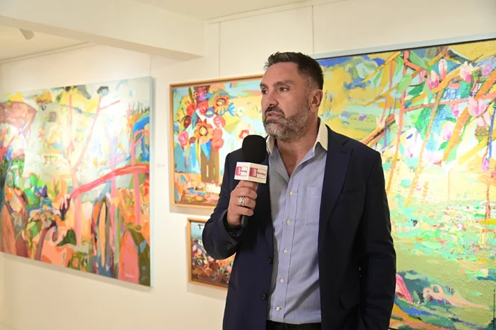BEYTI Hoda Baalbaki Solo Exhibition at Chaos Art Gallery