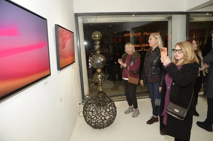 Beyrouth Skylights Solo Exhibition by Desiree Sadek at Chaos Art Gallery