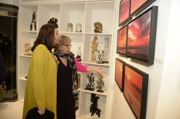 Beyrouth Skylights Solo Exhibition by Desiree Sadek at Chaos Art Gallery