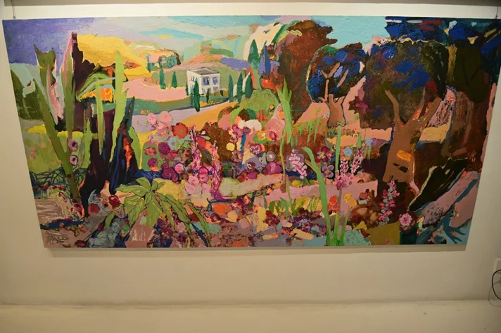 BEYTI Hoda Baalbaki Solo Exhibition at Chaos Art Gallery