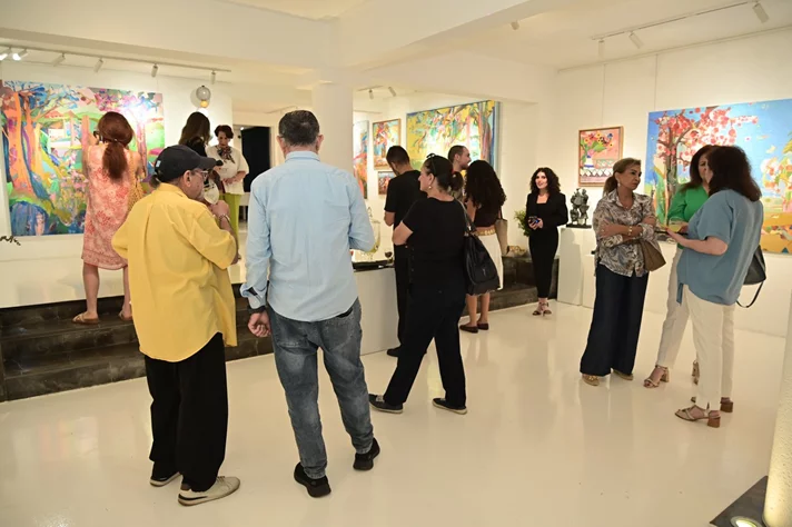 BEYTI Hoda Baalbaki Solo Exhibition at Chaos Art Gallery