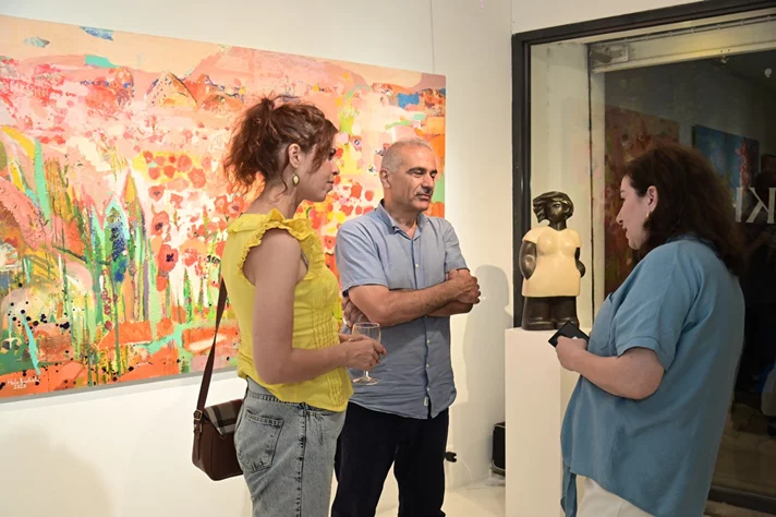 BEYTI Hoda Baalbaki Solo Exhibition at Chaos Art Gallery