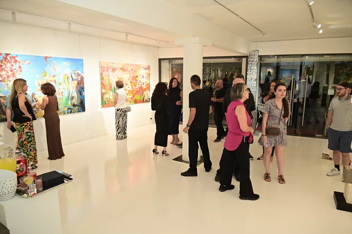 BEYTI Hoda Baalbaki Solo Exhibition at Chaos Art Gallery