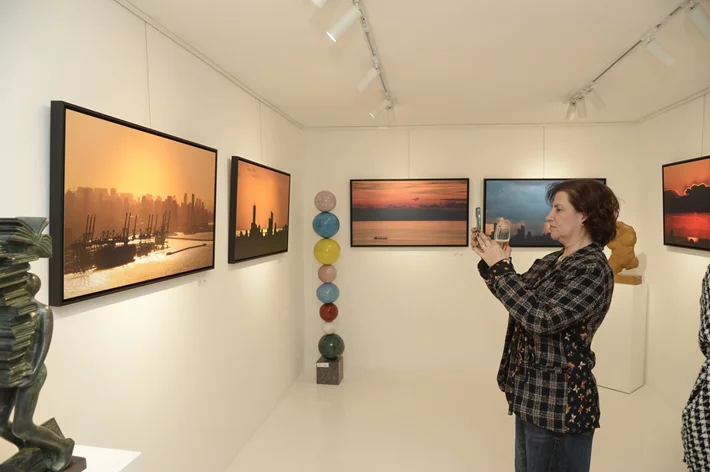 Beyrouth Skylights Solo Exhibition by Desiree Sadek at Chaos Art Gallery