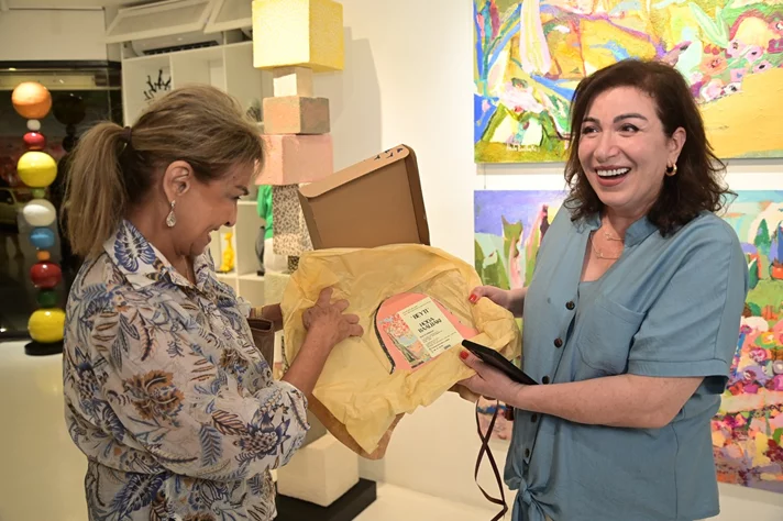BEYTI Hoda Baalbaki Solo Exhibition at Chaos Art Gallery