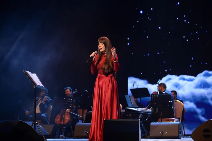 Abeer Nehme at Casino du Liban
