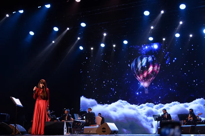 Abeer Nehme at Casino du Liban