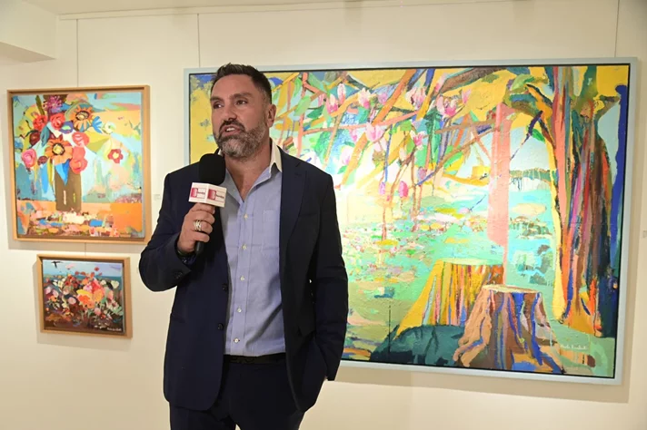 BEYTI Hoda Baalbaki Solo Exhibition at Chaos Art Gallery