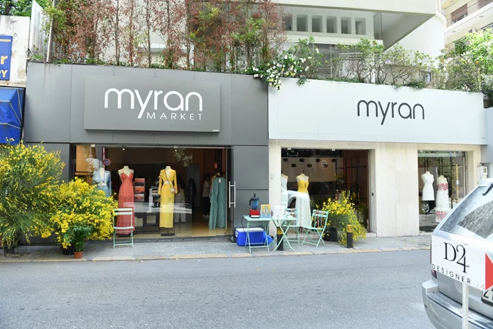 The opening of Myran Market