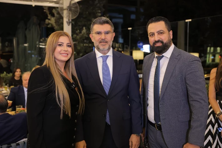 A Packed Dinner at Thanna Restaurant in Support of Candidate Elie Bazerli for President of the Beirut Bar Association