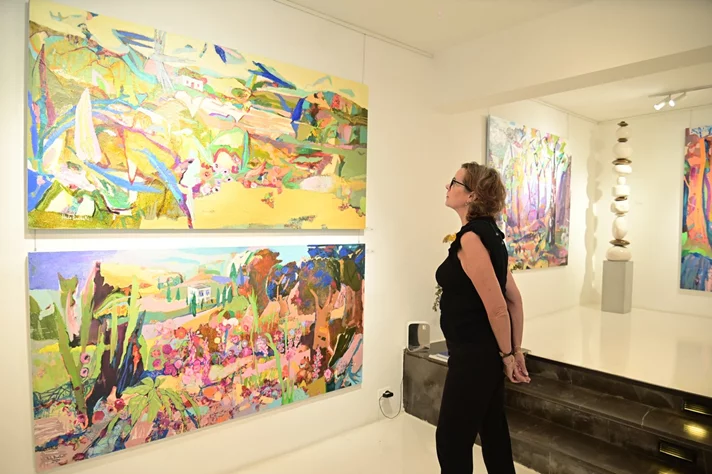 BEYTI Hoda Baalbaki Solo Exhibition at Chaos Art Gallery