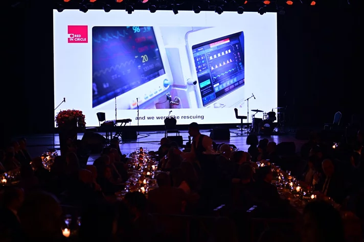 Red in Circle-A Night of Giving and Growth