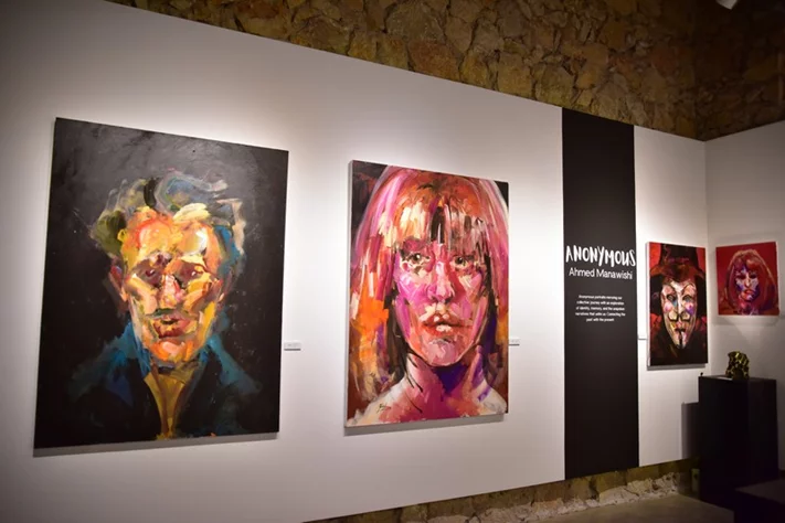 ANONYMOUS - Solo exhibition by artist Ahmed Manawishi
