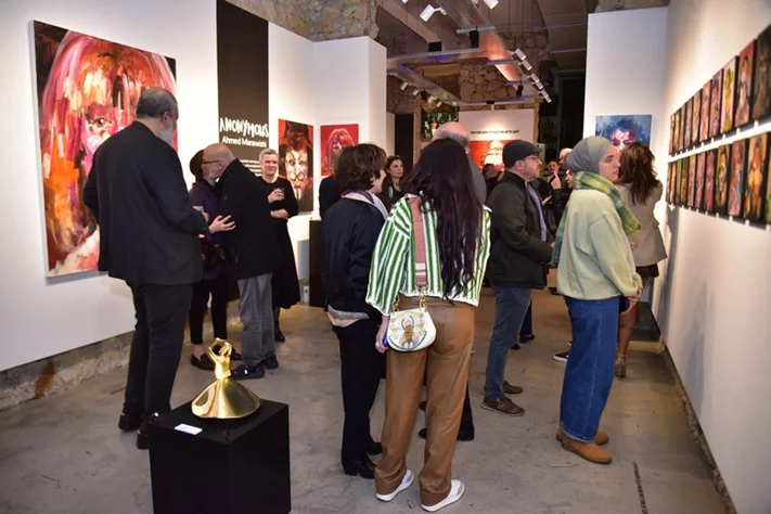 ANONYMOUS - Solo exhibition by artist Ahmed Manawishi
