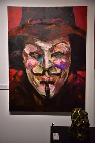ANONYMOUS - Solo exhibition by artist Ahmed Manawishi