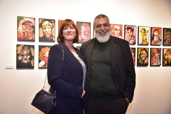 ANONYMOUS - Solo exhibition by artist Ahmed Manawishi