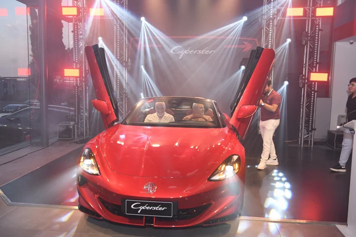 Launch of MG Cyberster