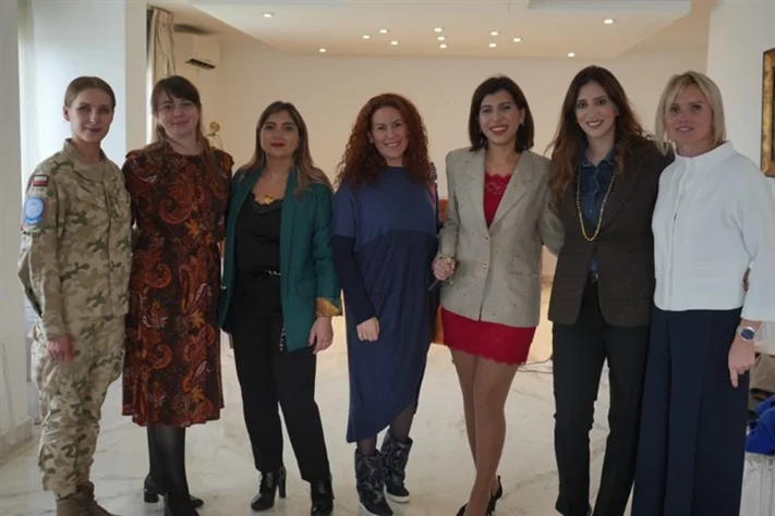 Gathering of diplomats spouses at the polish embassy