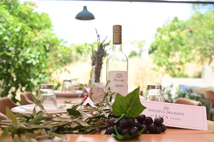 Joyceful Delight at SAYA – Massaya Winery
