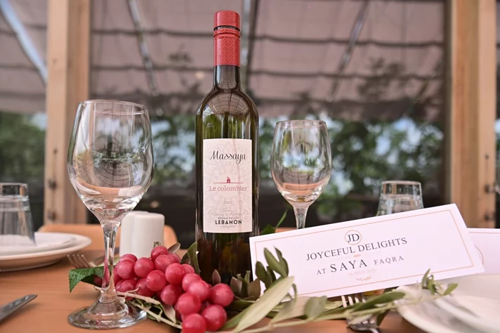 Joyceful Delight at SAYA – Massaya Winery