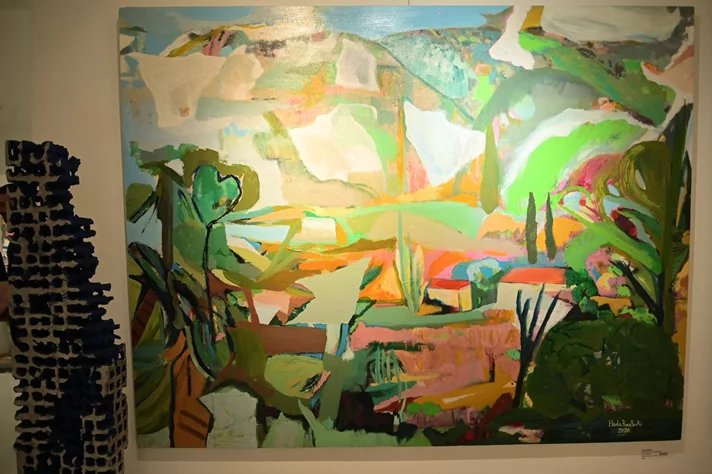BEYTI Hoda Baalbaki Solo Exhibition at Chaos Art Gallery
