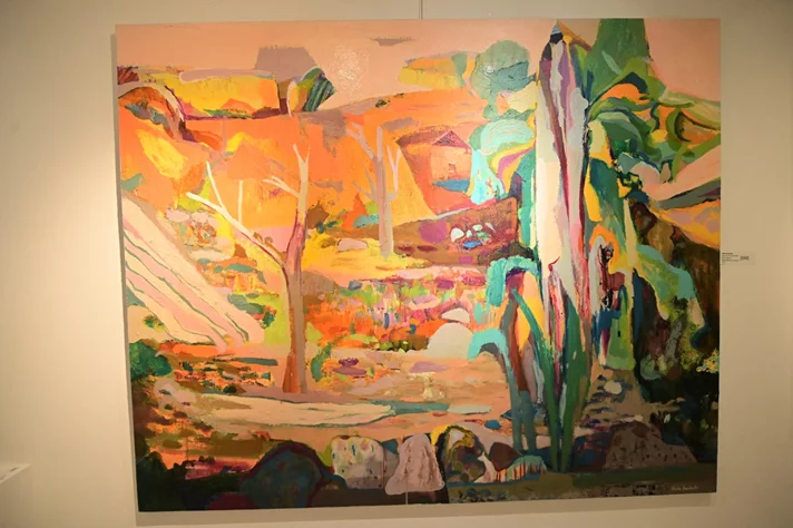 BEYTI Hoda Baalbaki Solo Exhibition at Chaos Art Gallery