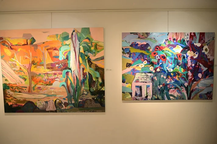 BEYTI Hoda Baalbaki Solo Exhibition at Chaos Art Gallery