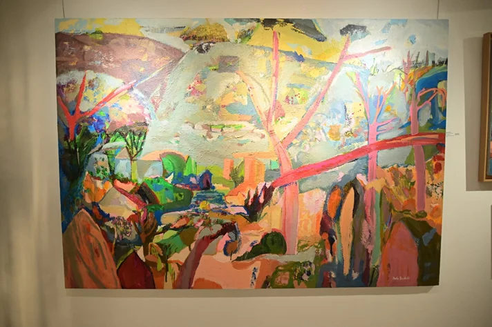 BEYTI Hoda Baalbaki Solo Exhibition at Chaos Art Gallery