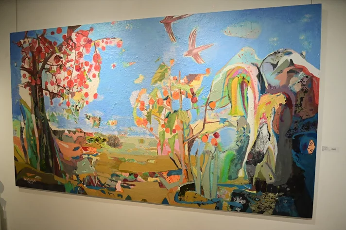 BEYTI Hoda Baalbaki Solo Exhibition at Chaos Art Gallery