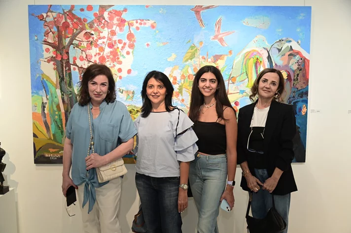 BEYTI Hoda Baalbaki Solo Exhibition at Chaos Art Gallery