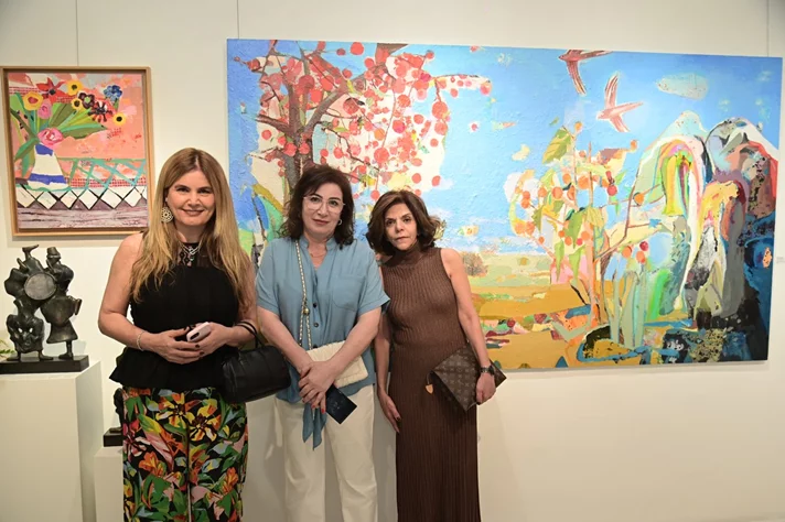 BEYTI Hoda Baalbaki Solo Exhibition at Chaos Art Gallery