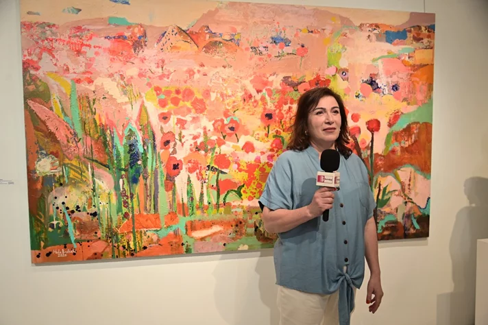 BEYTI Hoda Baalbaki Solo Exhibition at Chaos Art Gallery