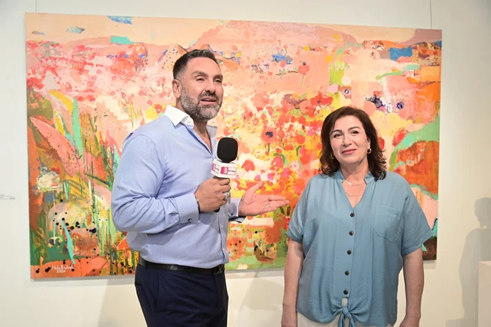 BEYTI Hoda Baalbaki Solo Exhibition at Chaos Art Gallery