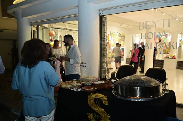 BEYTI Hoda Baalbaki Solo Exhibition at Chaos Art Gallery