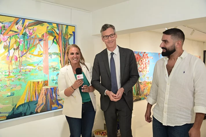 BEYTI Hoda Baalbaki Solo Exhibition at Chaos Art Gallery