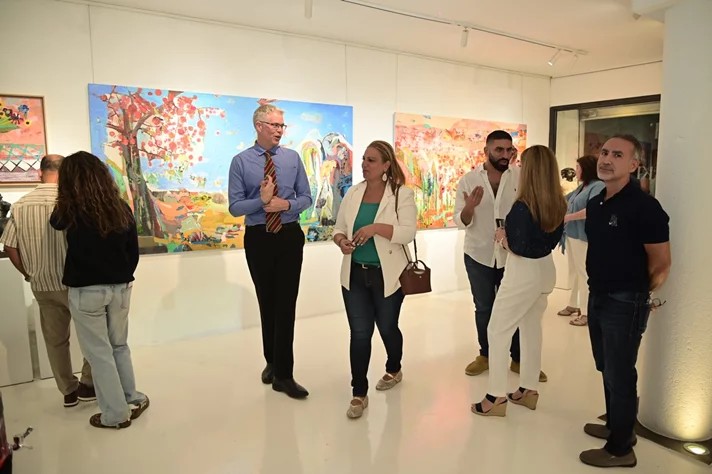 BEYTI Hoda Baalbaki Solo Exhibition at Chaos Art Gallery