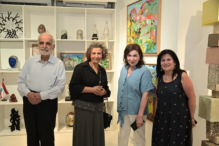 BEYTI Hoda Baalbaki Solo Exhibition at Chaos Art Gallery