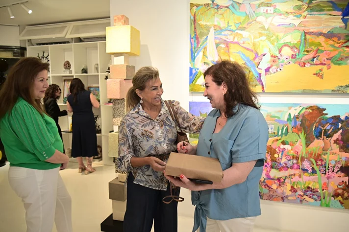 BEYTI Hoda Baalbaki Solo Exhibition at Chaos Art Gallery