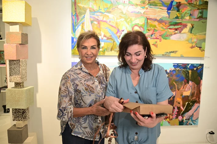 BEYTI Hoda Baalbaki Solo Exhibition at Chaos Art Gallery