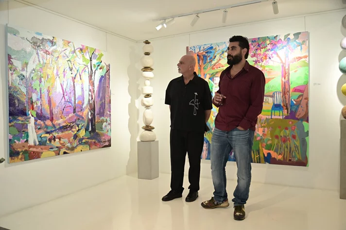 BEYTI Hoda Baalbaki Solo Exhibition at Chaos Art Gallery