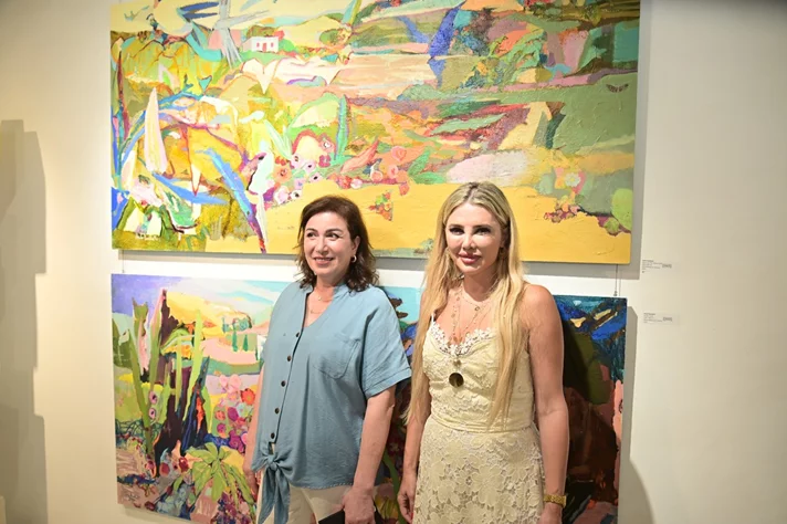 BEYTI Hoda Baalbaki Solo Exhibition at Chaos Art Gallery
