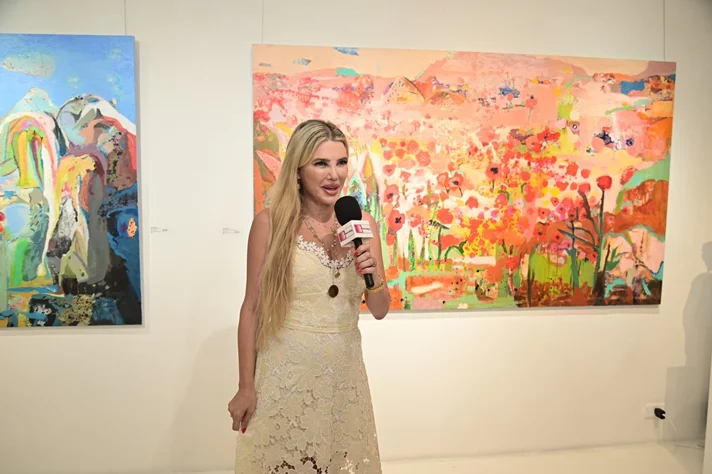 BEYTI Hoda Baalbaki Solo Exhibition at Chaos Art Gallery