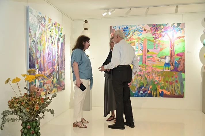 BEYTI Hoda Baalbaki Solo Exhibition at Chaos Art Gallery